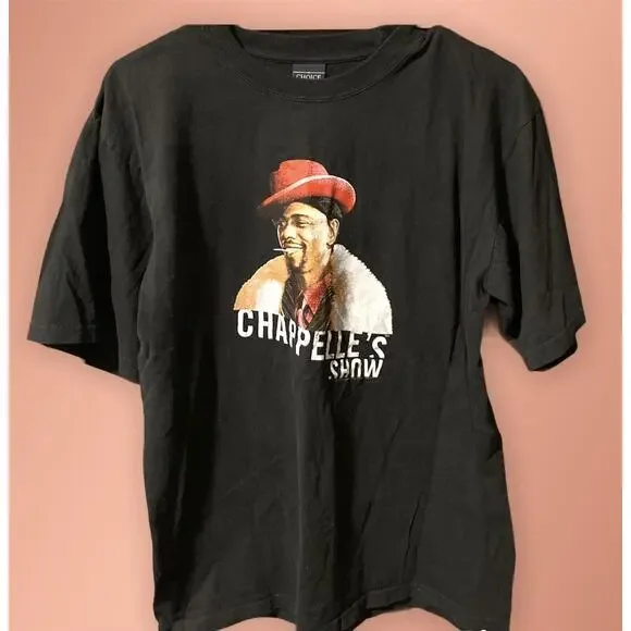Chappelle Show Vintage 2004 Graphic T Shirt Silky Johnson Sz Medium Comedy Rare